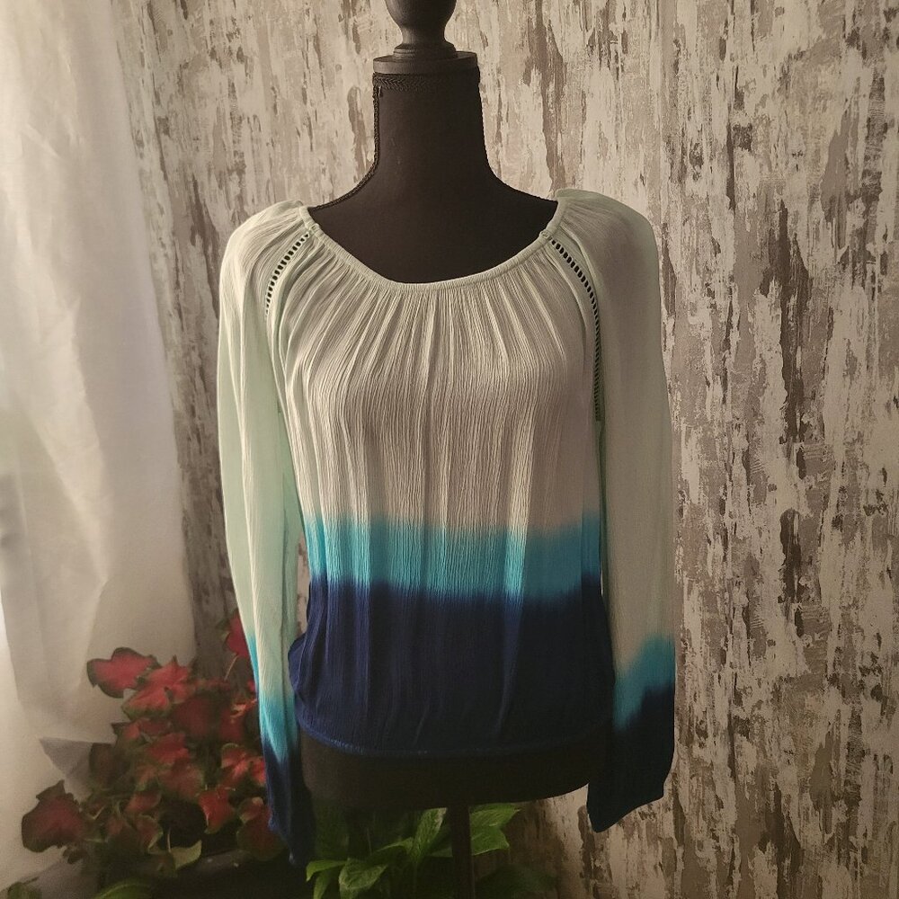 Ombre INC International Concepts Off-The-Shoulder Top